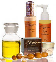 Арганова масло в різного ступеня концентрації міститься в більшості продуктів французької лінії професійної косметики Morjana