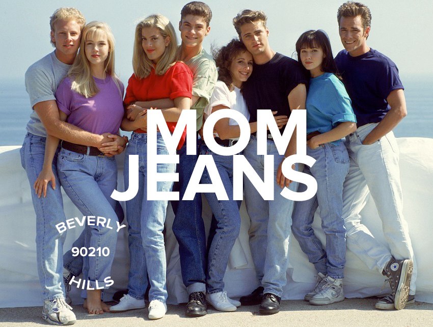 ЩО ТАКЕ mom jeans: повернення джинсів 80-х
